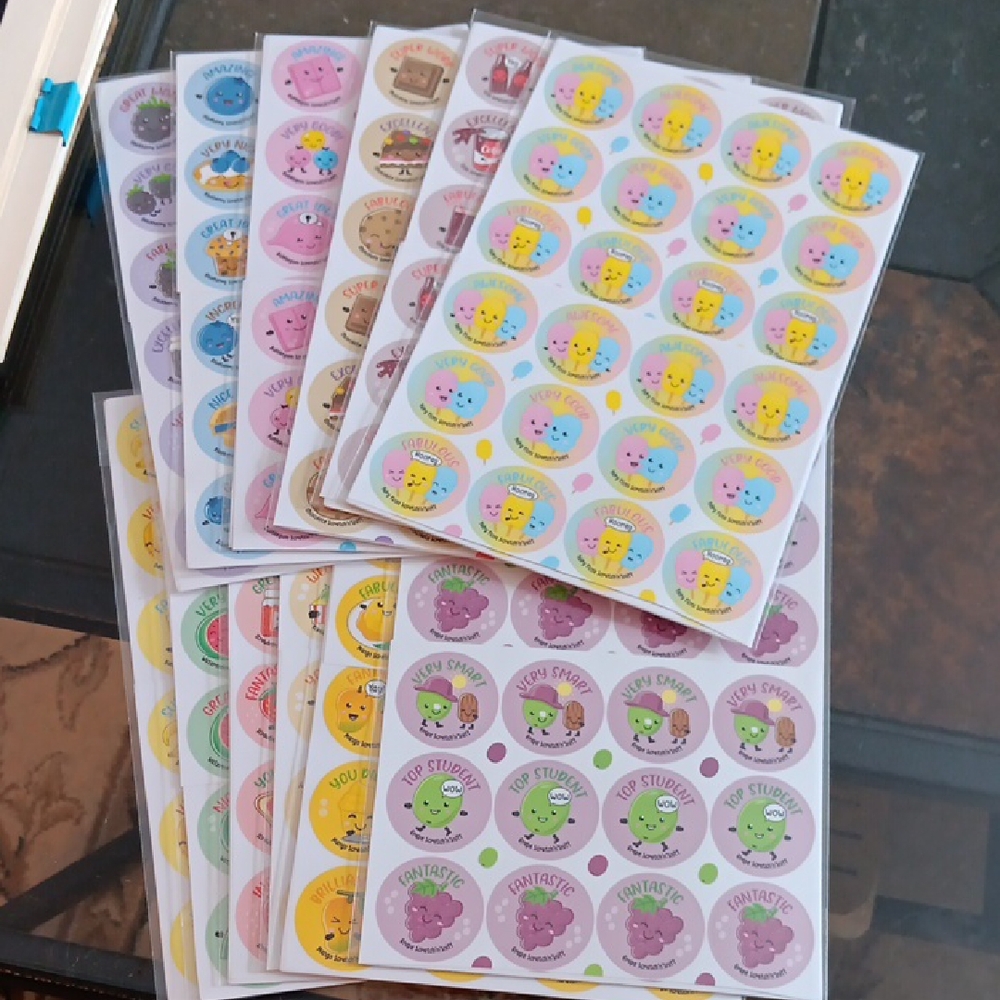 SCRATCH AND SNIFF STICKERS